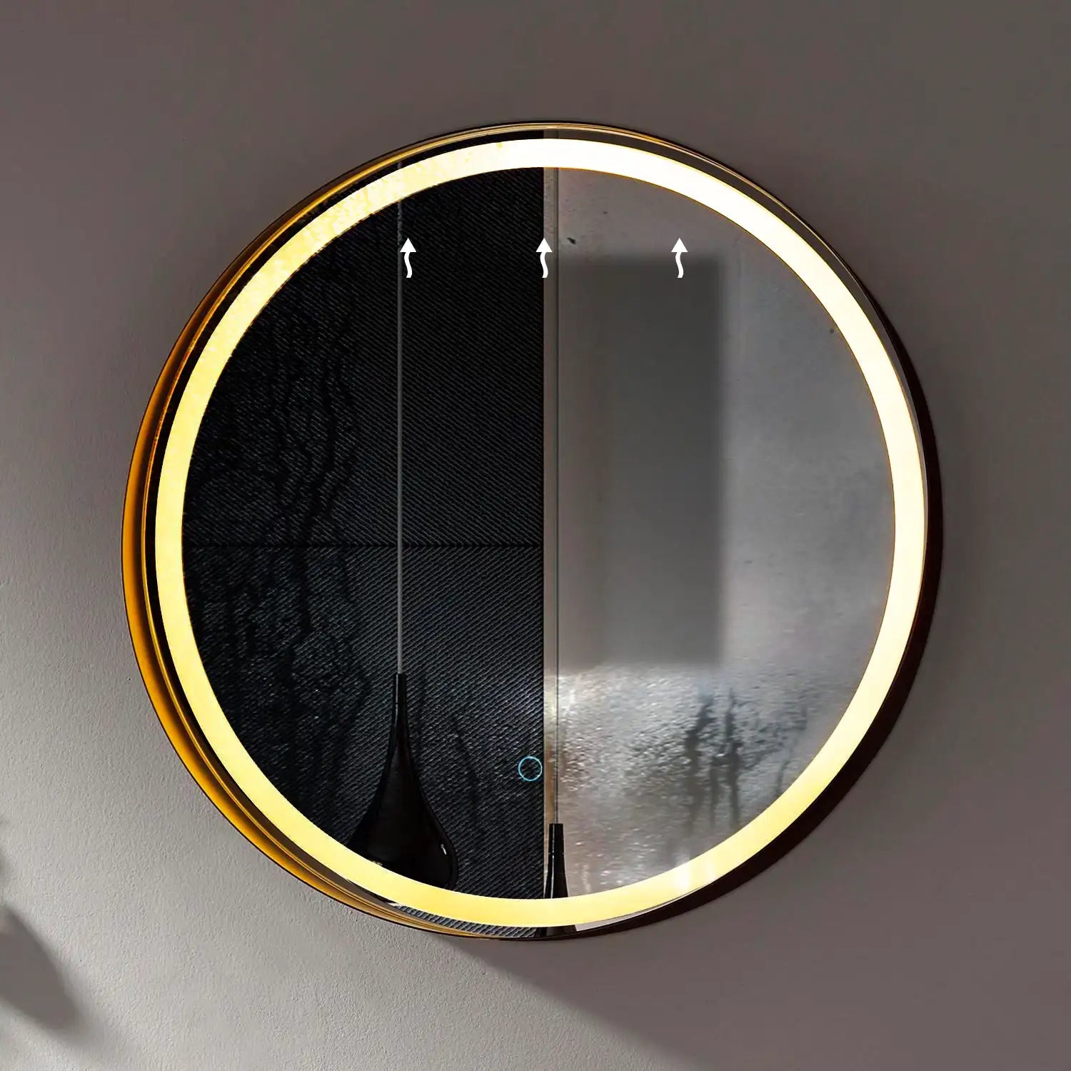 Copenhagen Round LED Bathroom Mirror
