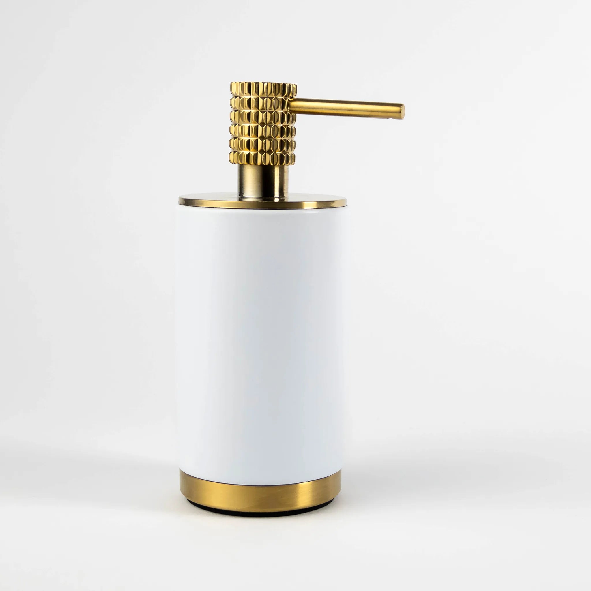 Elemental Round Soap Dispenser #colour_brass
