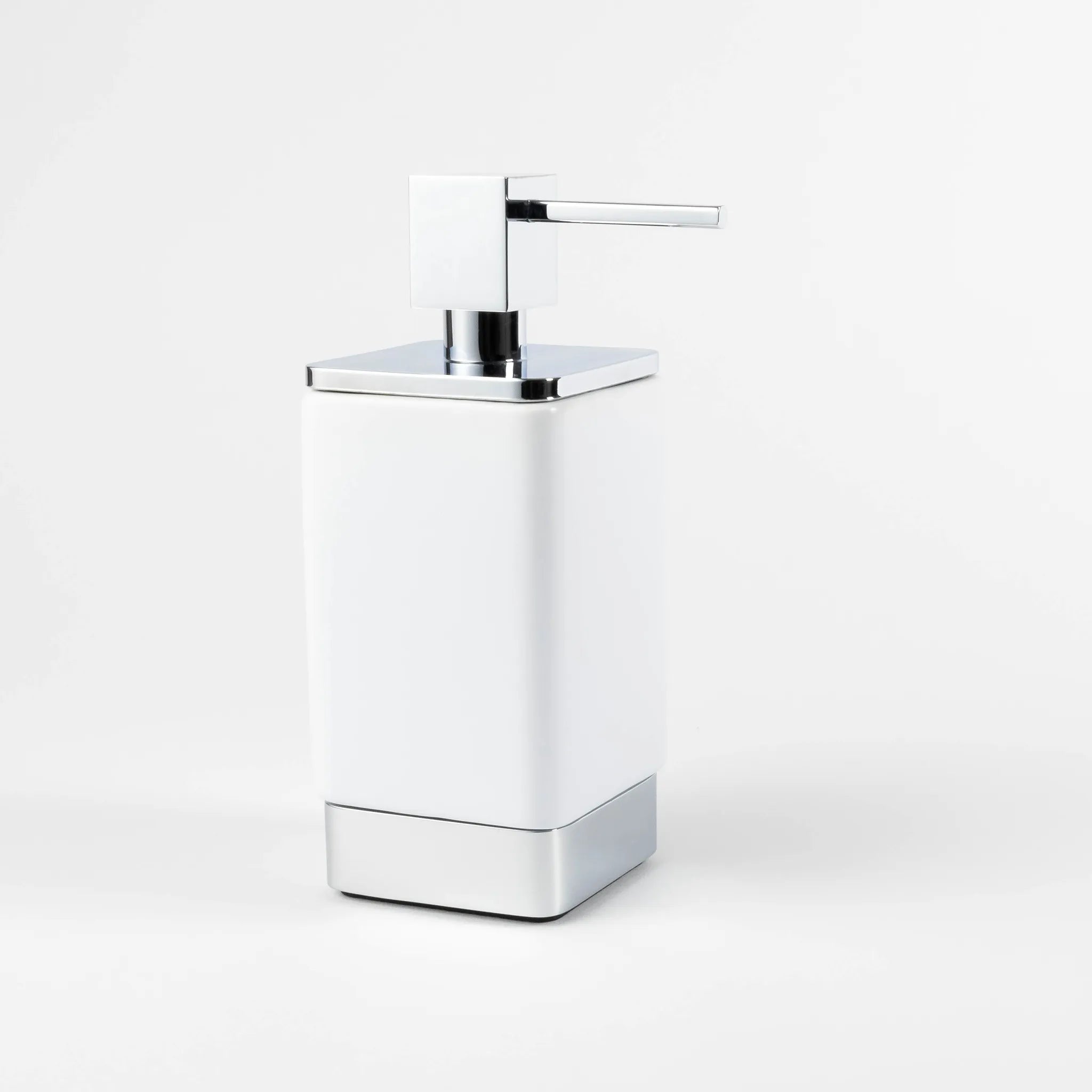 Elemental Square Soap Dispenser #colour_chrome