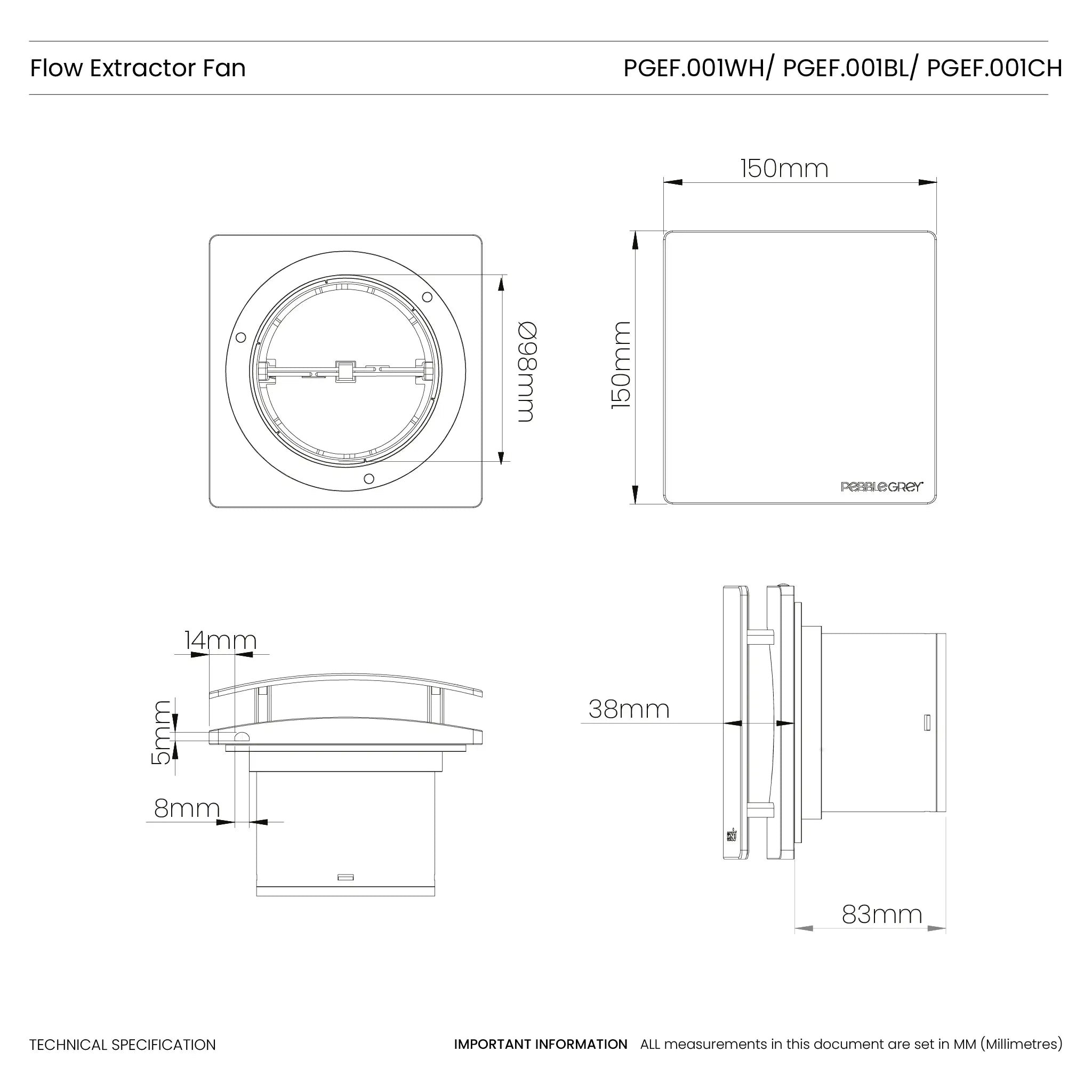 Flow Extractor Fan