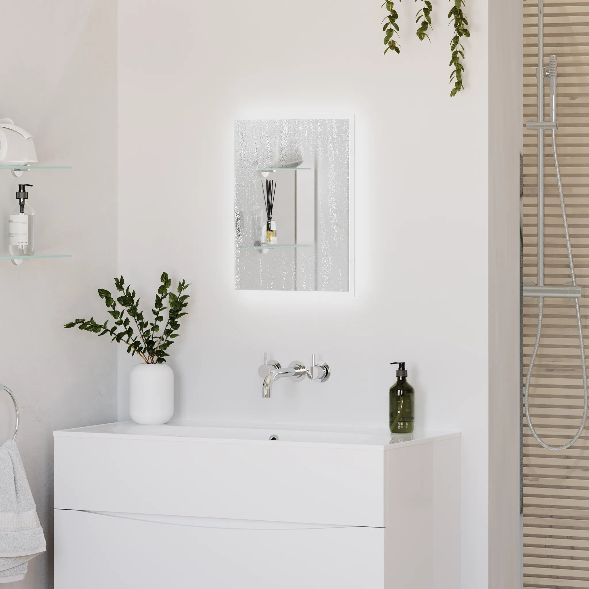 Glendale LED Bathroom Mirror #size_390mm-x-500mm