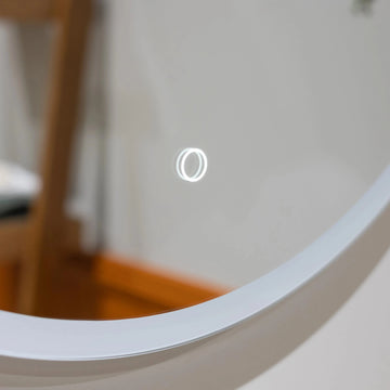 Glendale Round LED Bathroom Mirror