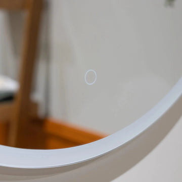 Glendale Round LED Bathroom Mirror