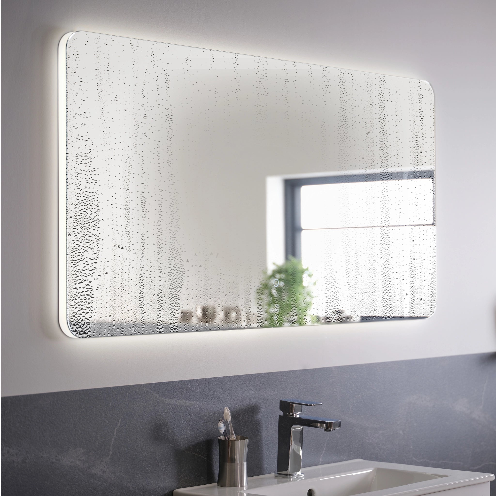 Halo Portrait LED Bathroom Mirror #size_1200mm-x-600mm