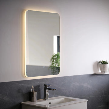 Halo Portrait LED Bathroom Mirror #size_500mm-x-700mm