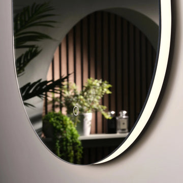 Halo Pill-Shaped LED Bathroom Mirror