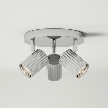 Hila Trio Cluster Ceiling Light #colour_chrome