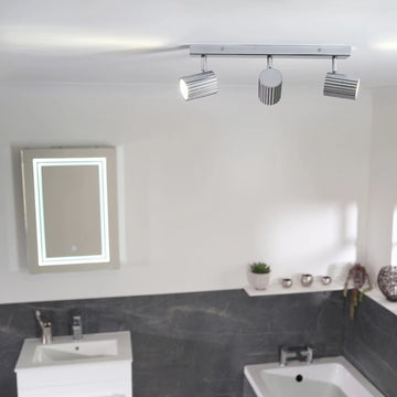 Hila Trio Ceiling Light #colour_chrome