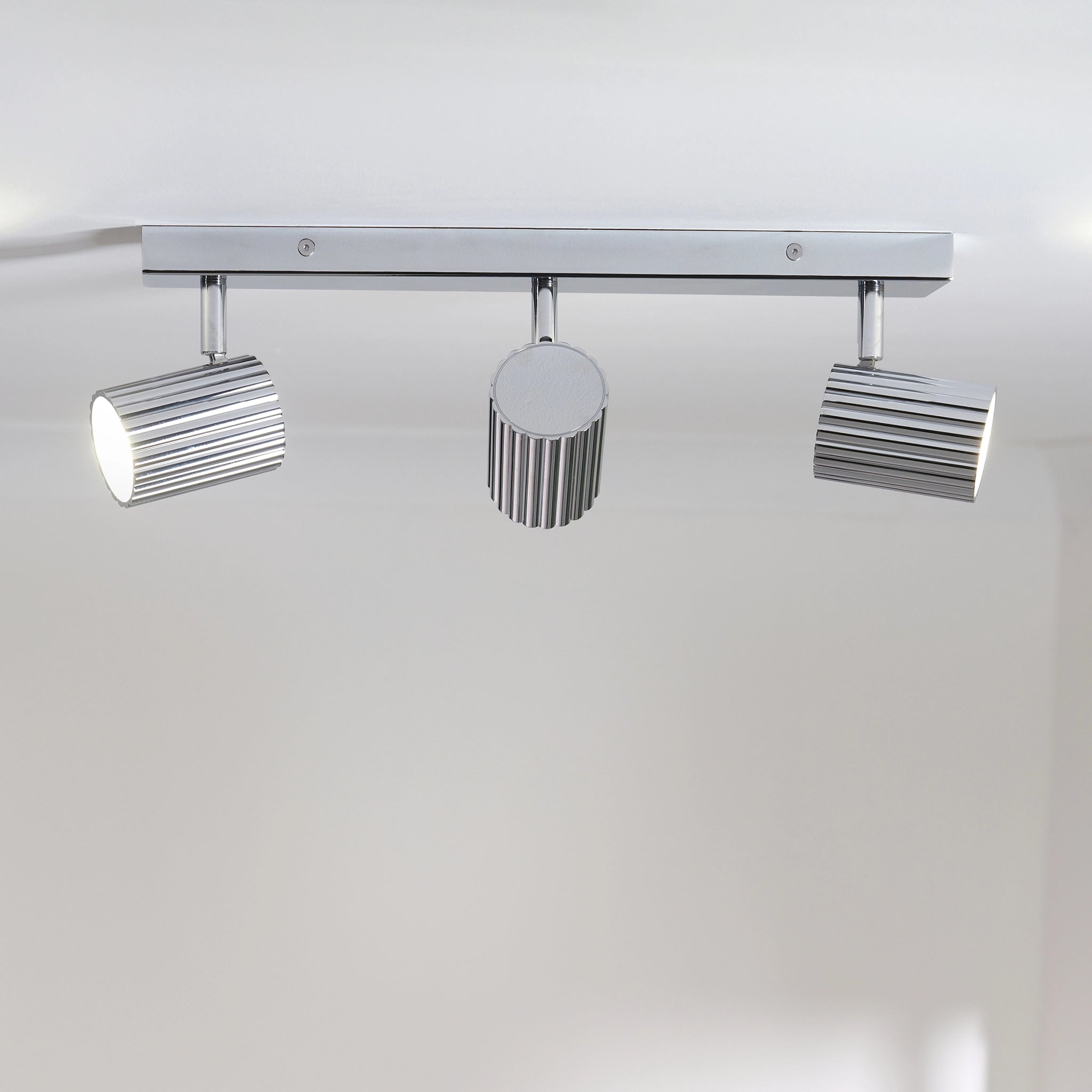 Hila Trio Ceiling Light #colour_chrome