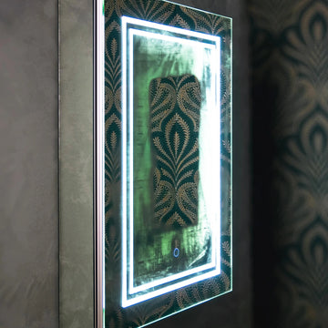 Virginia 500x700mm LED Bathroom Mirror Cabinet