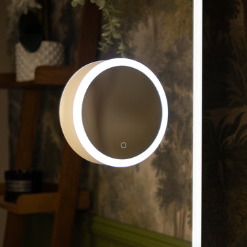 LED Round Magnifying Makeup Mirror 150mm