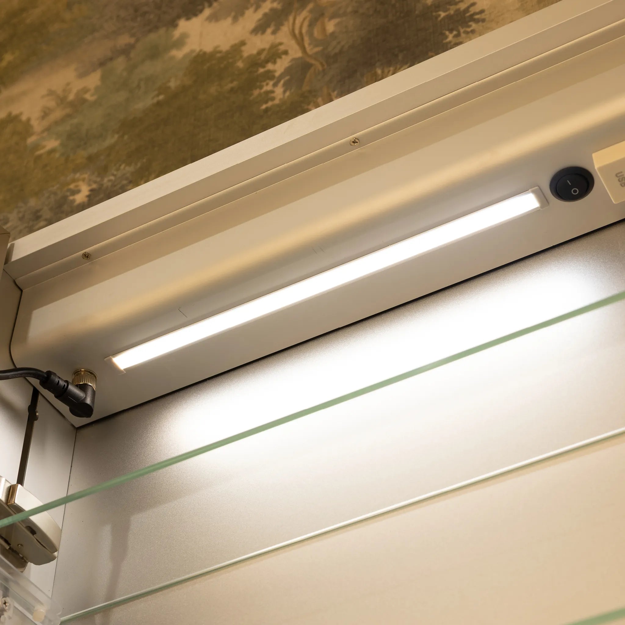 Luma Single Door LED Recessed Bathroom Mirror Cabinet 500 x 700mm
