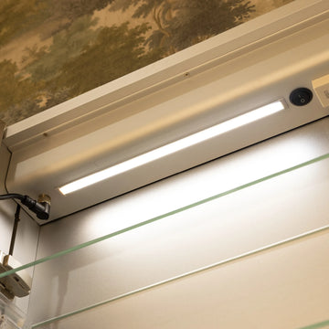 Luma Single Door LED Recessed Bathroom Mirror Cabinet 500 x 700mm