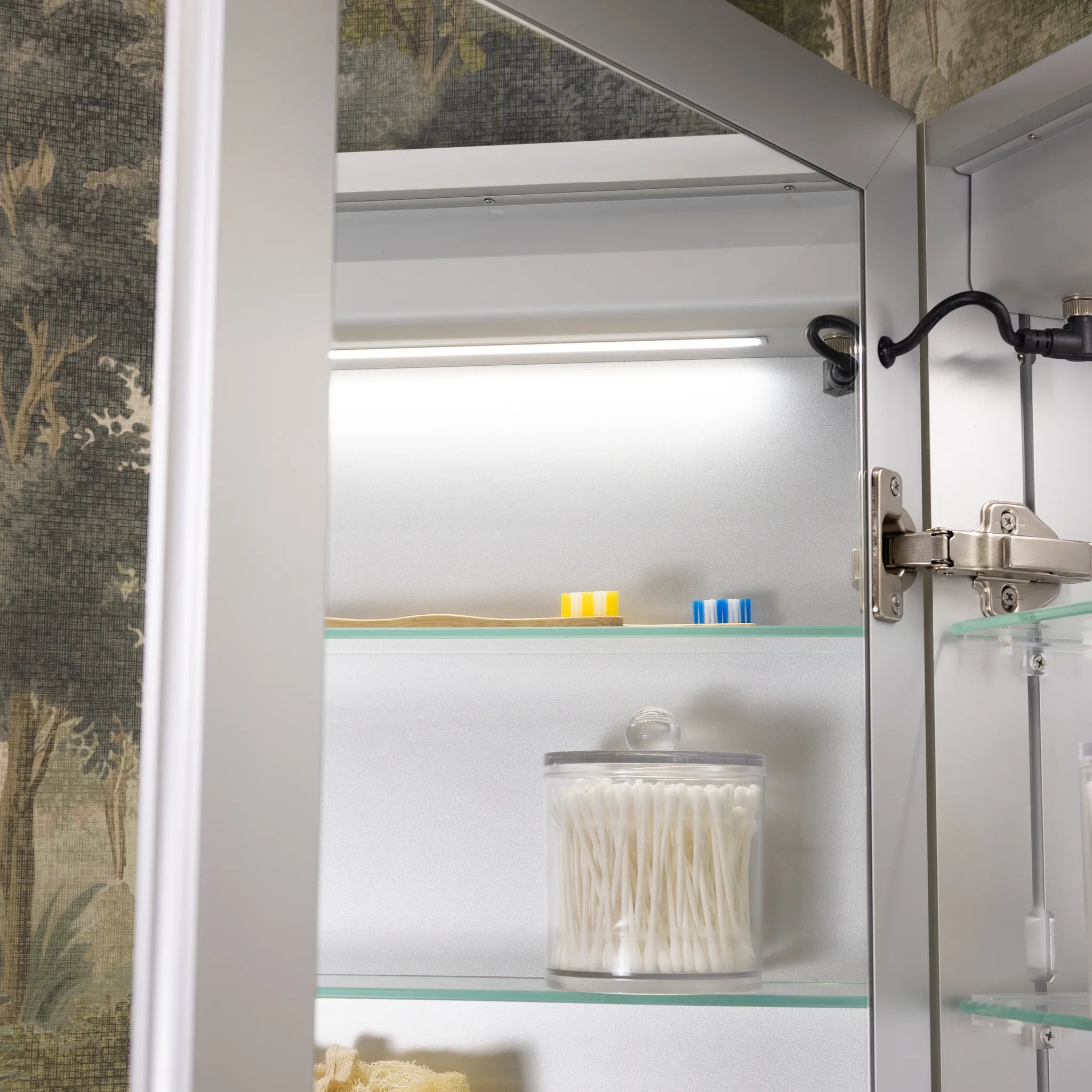 Luma Triple Door LED Recessed Bathroom Mirror Cabinet 1200 x 700mm