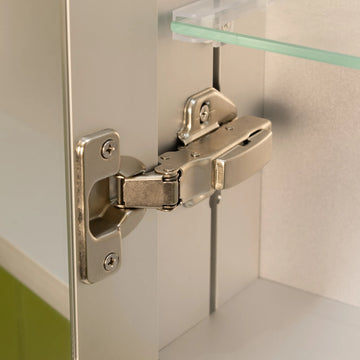 Luma Single Door LED Recessed Bathroom Mirror Cabinet 500 x 700mm