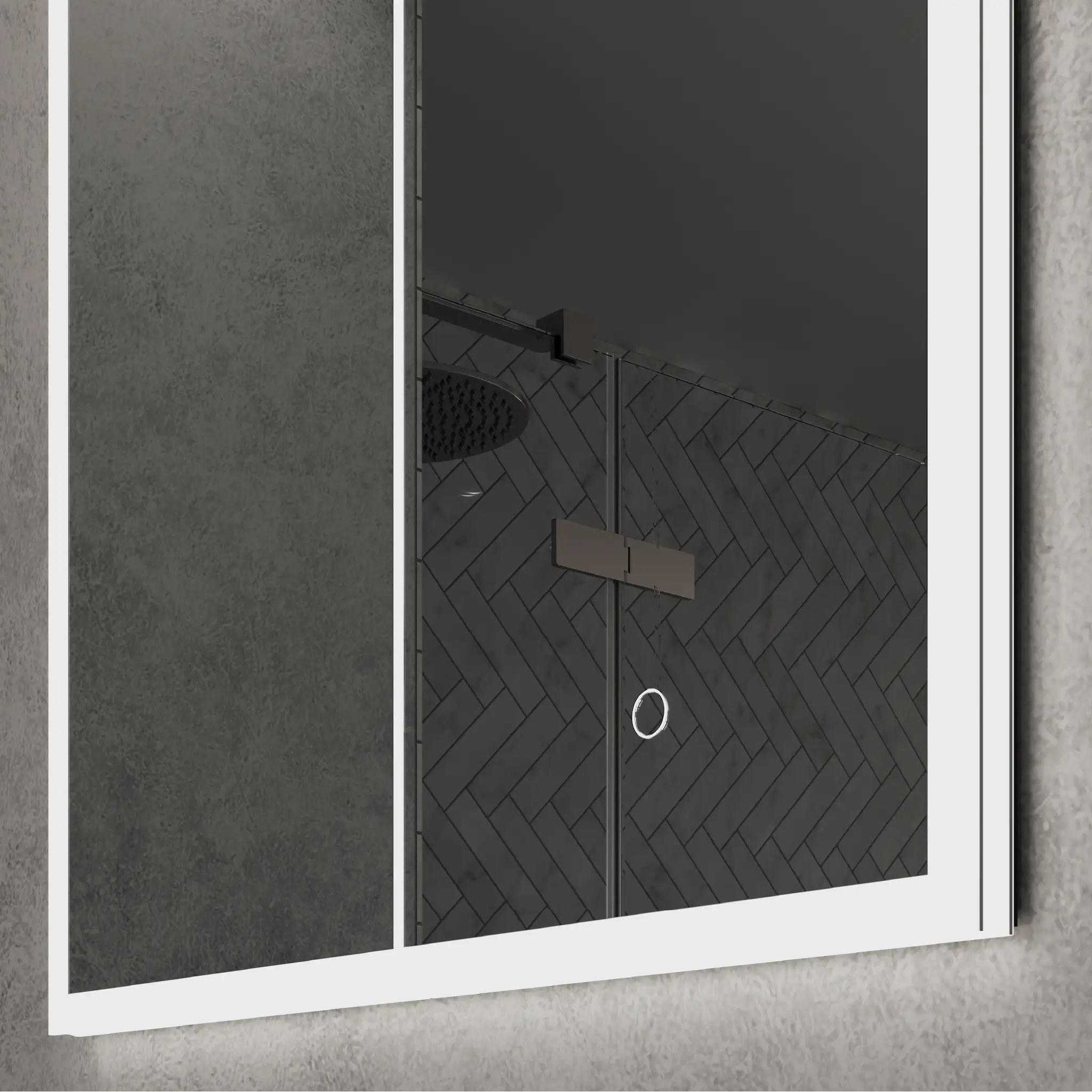Malin Recessed LED Cabinet #size_600mm-x-700mm