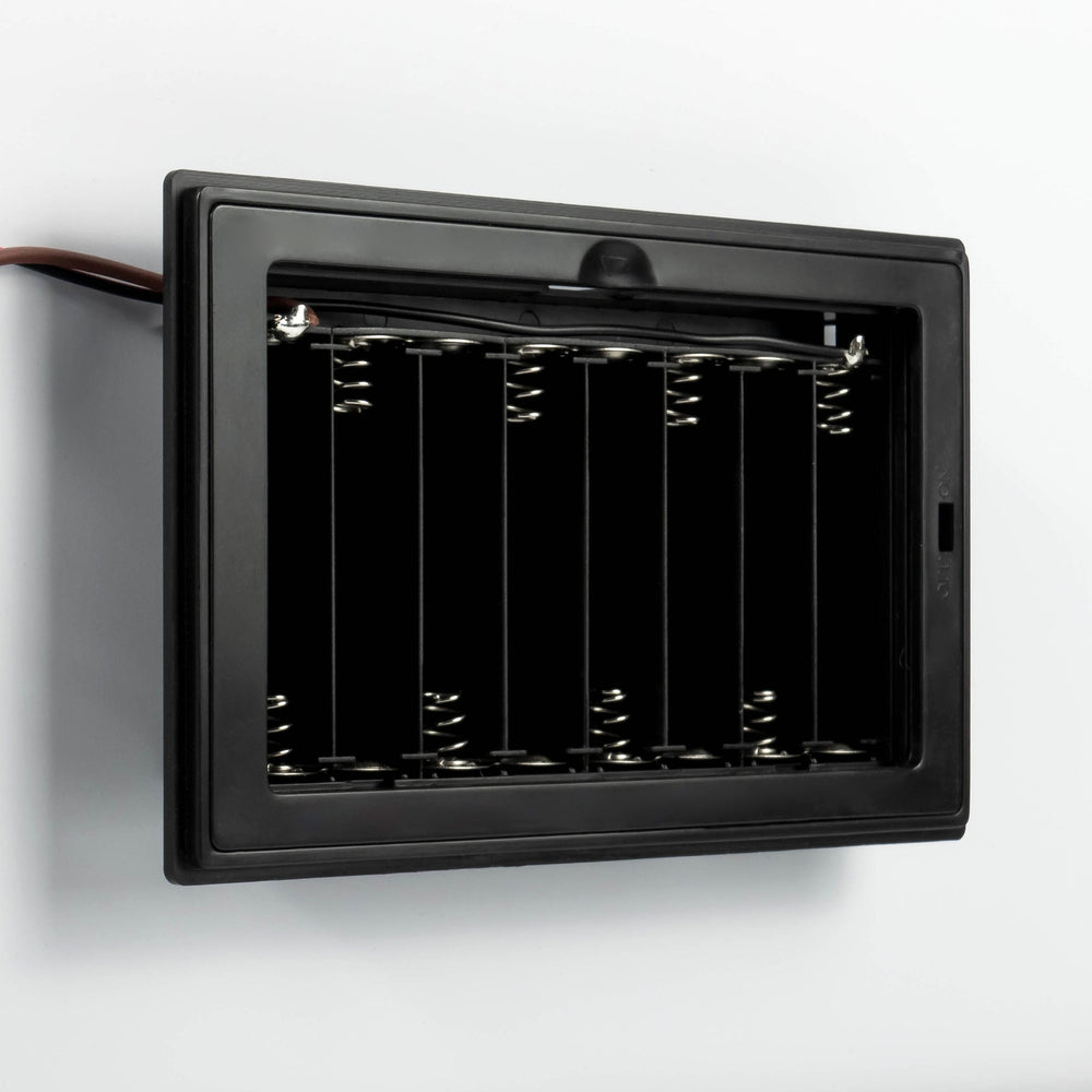 Battery Operated Bathroom Mirrors | LED Battery Mirrors - Pebble Grey