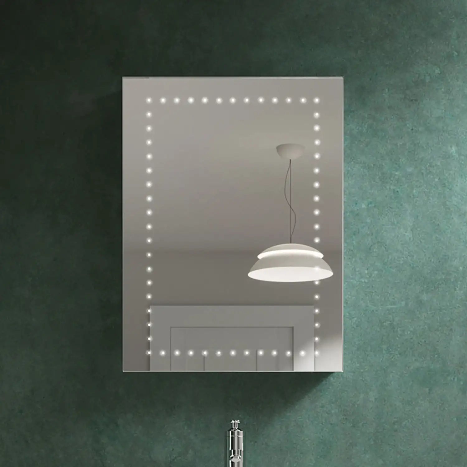 Maya Battery LED Bathroom Mirror