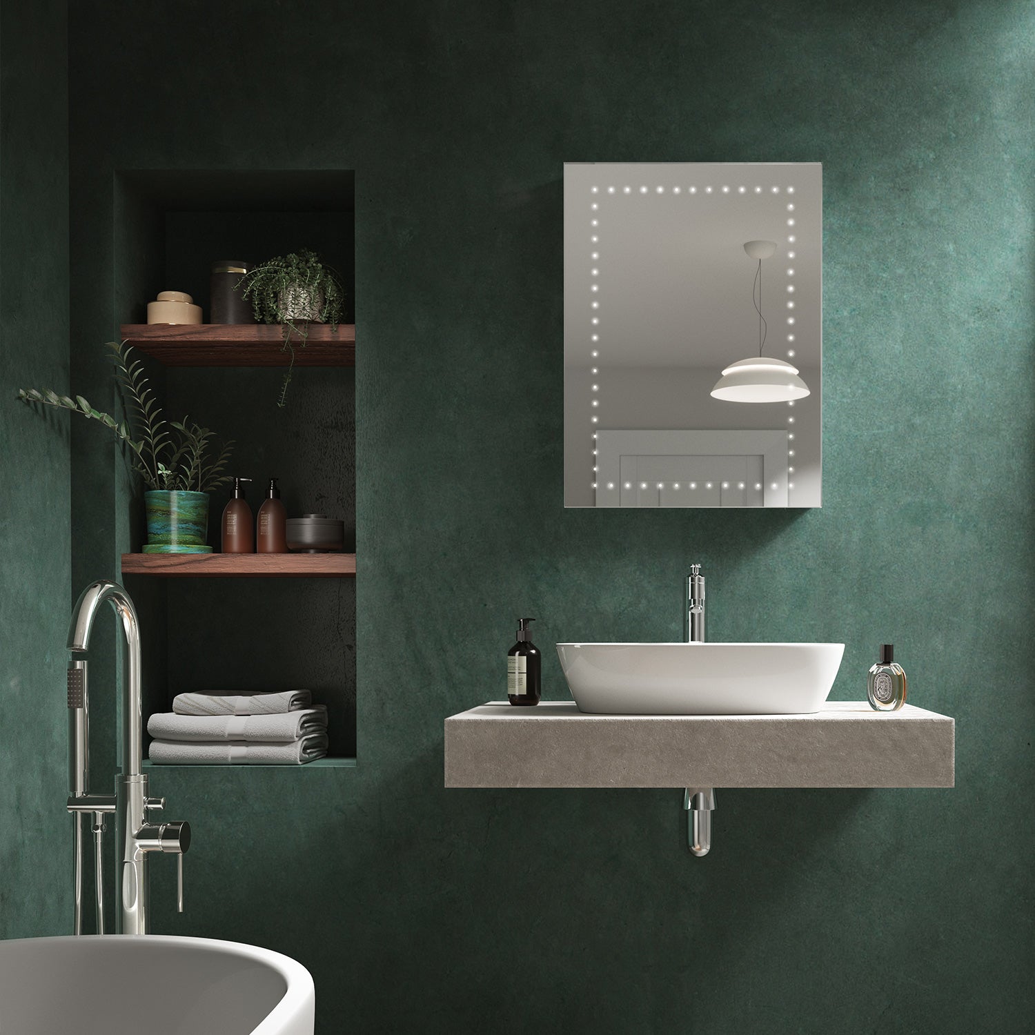 Maya LED Bathroom Mirror