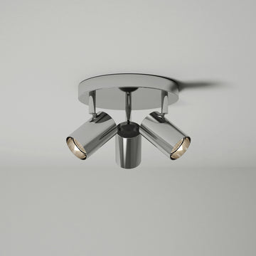 Odell Trio Ceiling Light #colour_chrome