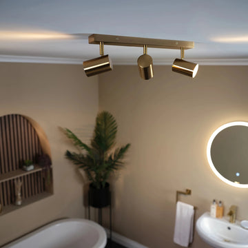 Odell Trio Ceiling Light #colour_black