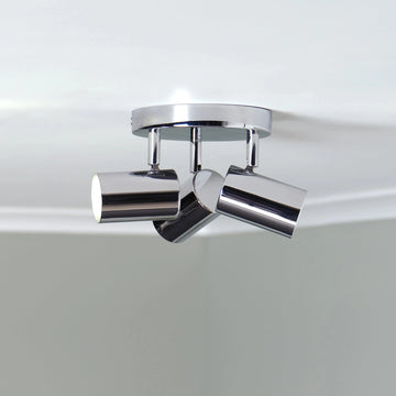 Odell Trio Ceiling Light #colour_chrome