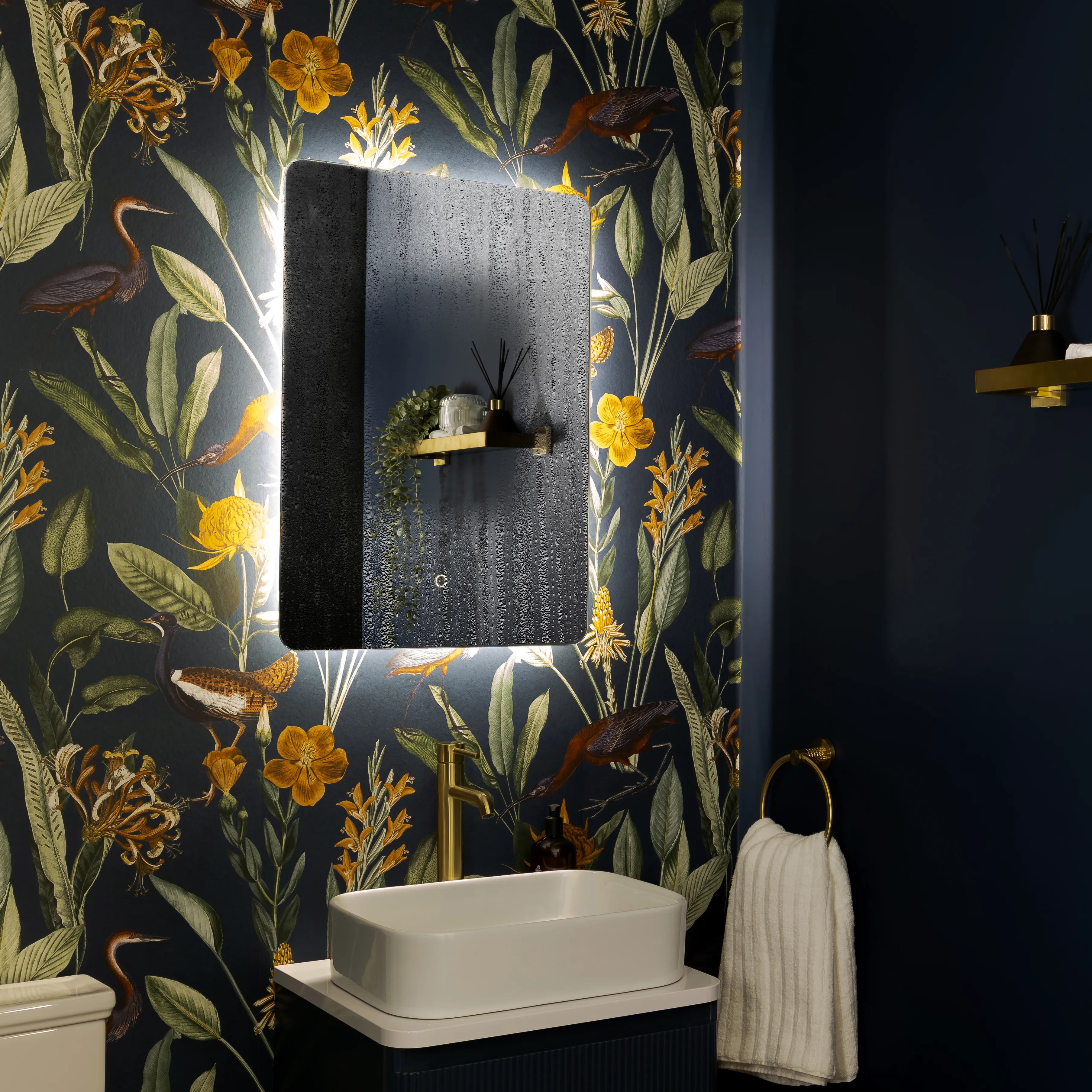 Savannah Curve Backlit LED Bathroom Mirror #size_500mm-x-700mm