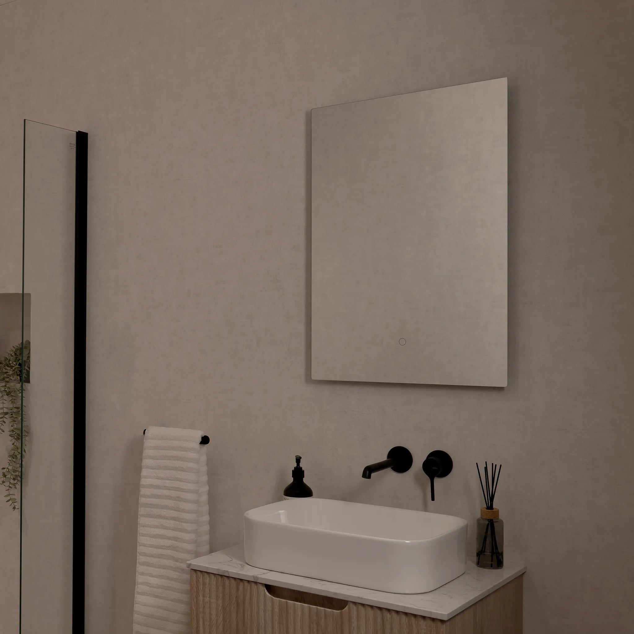 Savannah Backlit LED Bathroom Mirror #size_500mm-x-700mm
