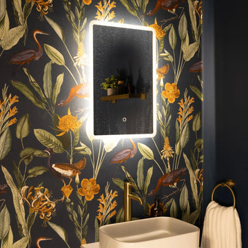 Glendale Curve LED Bathroom Mirror #size_400mm-x-600mm