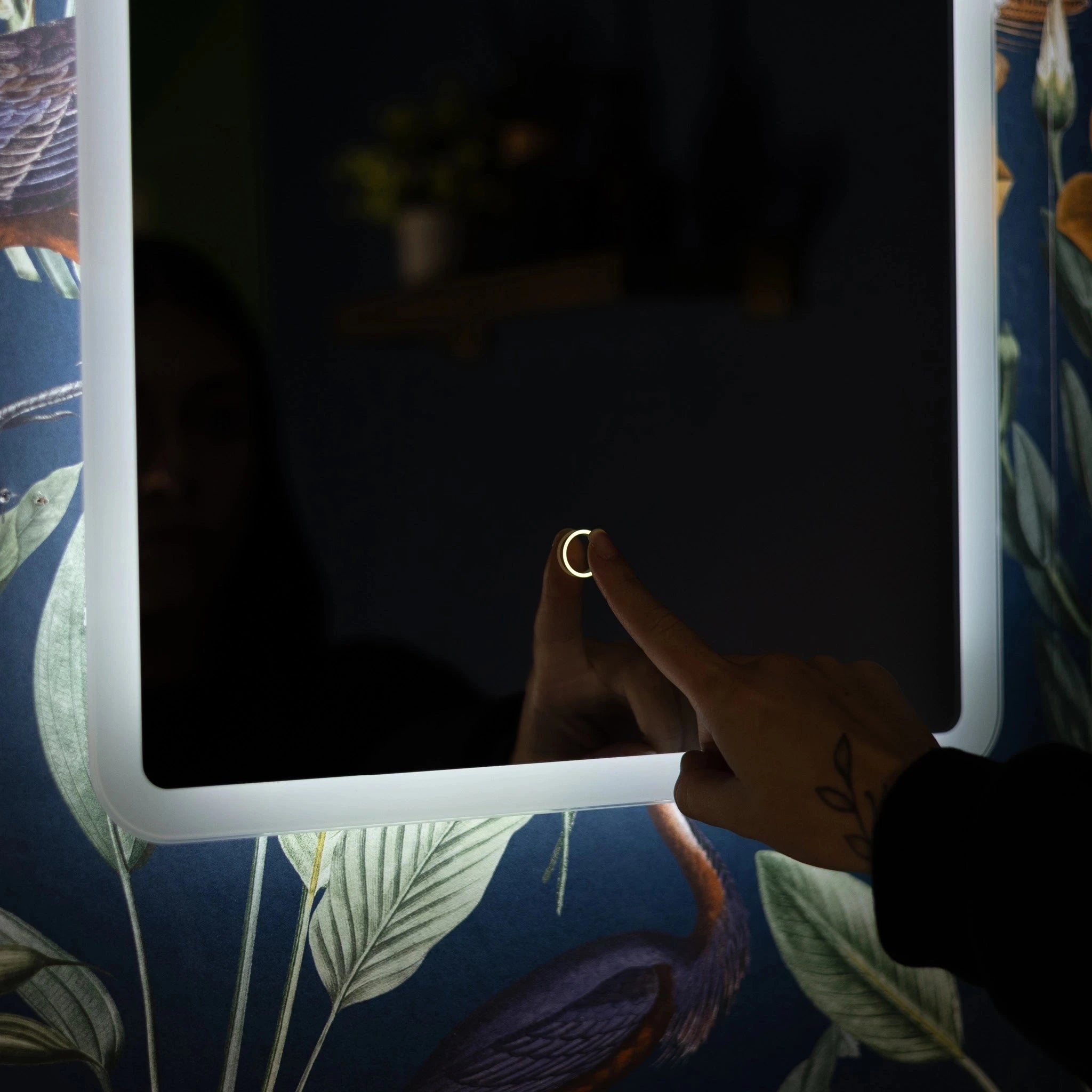 Glendale Curve LED Bathroom Mirror #size_400mm-x-600mm