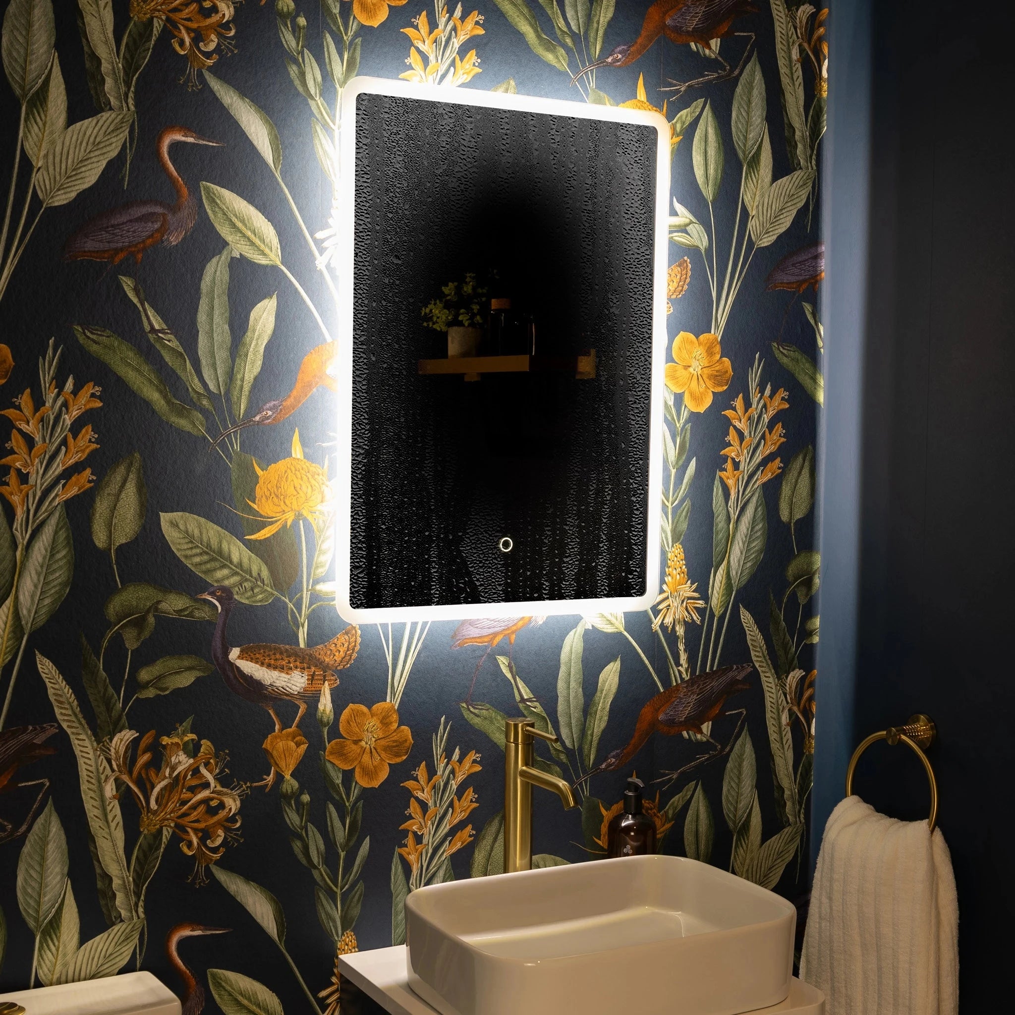 Glendale Curve LED Bathroom Mirror #size_500mm-x-700mm
