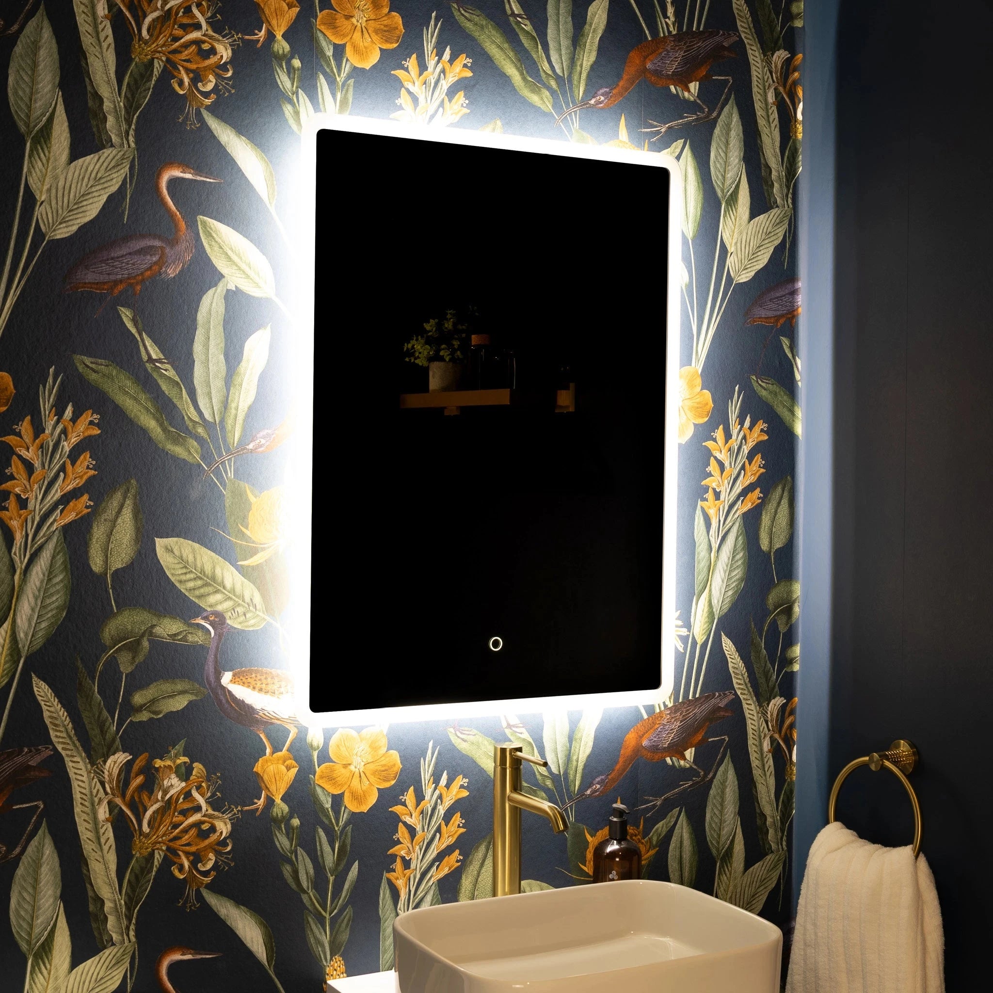 Glendale Curve LED Bathroom Mirror #size_600mm-x-800mm