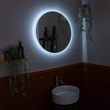 Glendale Round LED Bathroom Mirror