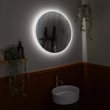 Glendale Round LED Bathroom Mirror