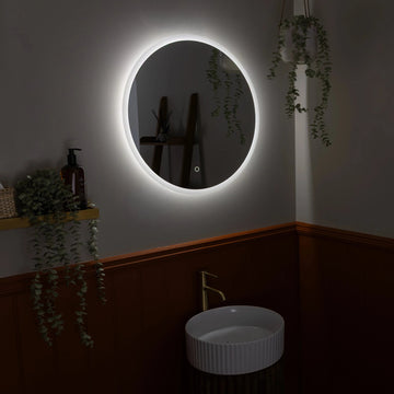 Glendale Round LED Bathroom Mirror