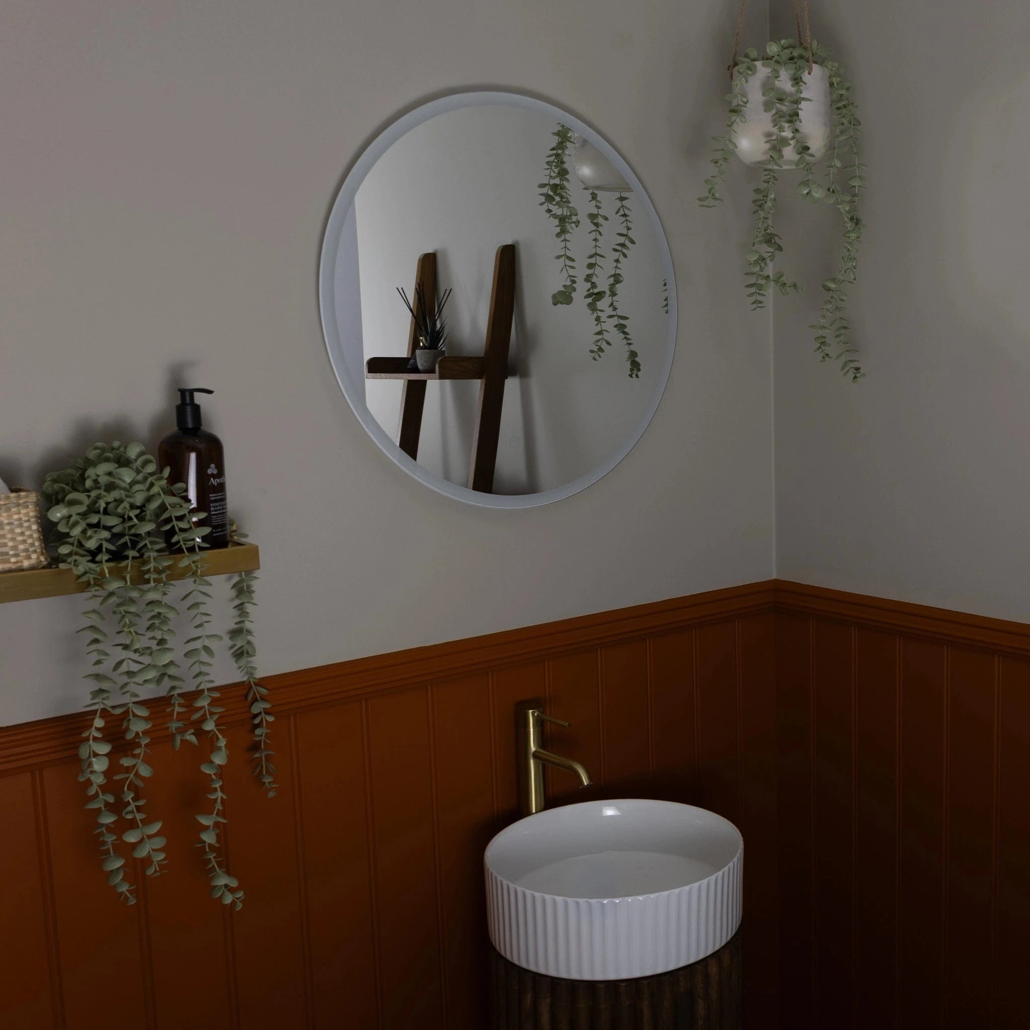 Glendale Round LED Bathroom Mirror