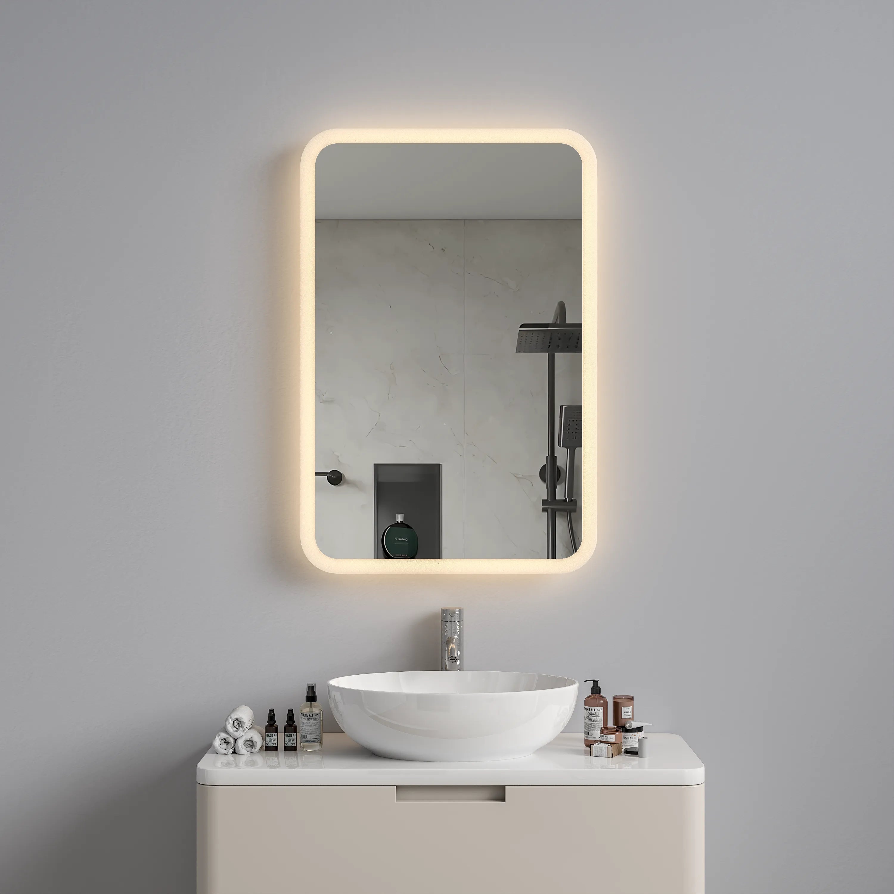 Cypress Battery LED Bathroom Mirror #size_400mm-x-600mm