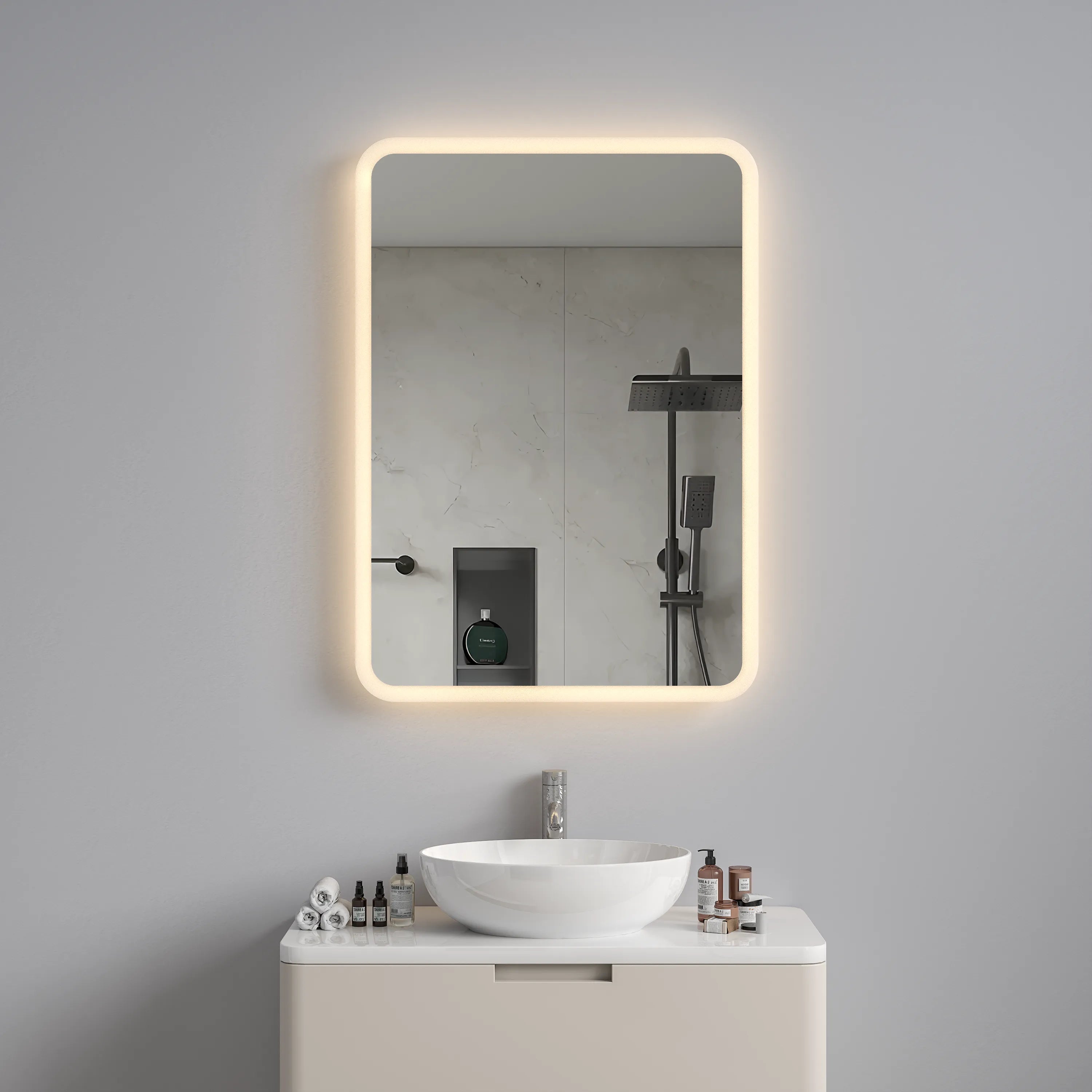 Cypress Battery LED Bathroom Mirror #size_500mm-x-700mm