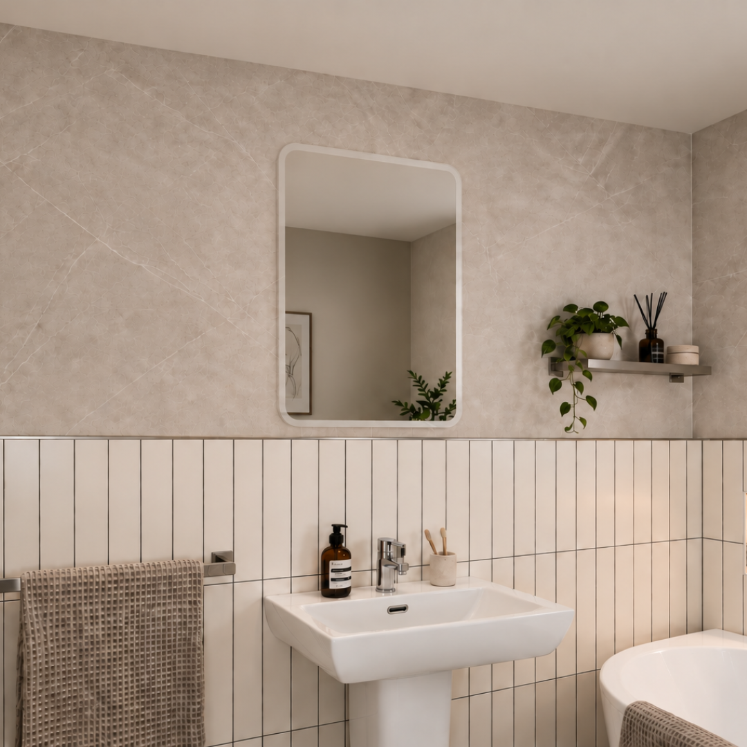 Cypress Battery LED Bathroom Mirror #size_500mm-x-700mm