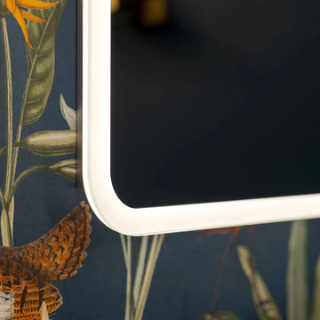 Verve Portrait Curve Lithium-Ion Battery LED Mirror #size_390mm-x-500mm