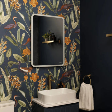 Verve Portrait Curve Lithium-Ion Battery LED Mirror #size_500mm-x-700mm