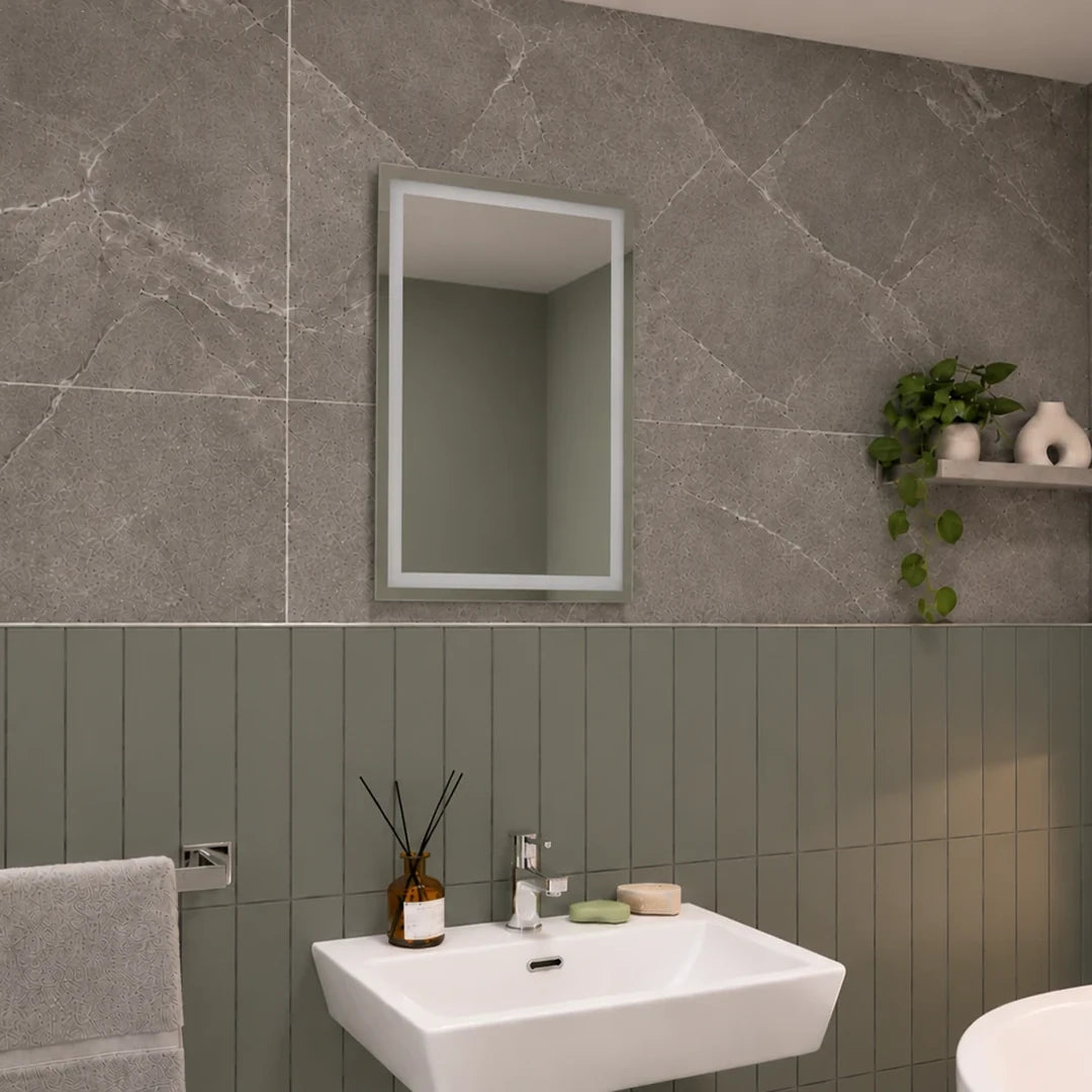 Laurel Battery LED Bathroom Mirror 