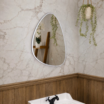 Halo Pebble LED Bathroom Mirror 550x800mm
