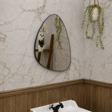 Halo Pebble LED Bathroom Mirror 550x800mm
