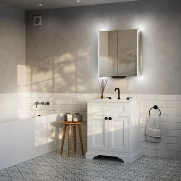 Luka LED Mirror Cabinet with Alexa Built-In