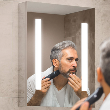 Linden 500x650mm LED Bathroom Mirror Cabinet