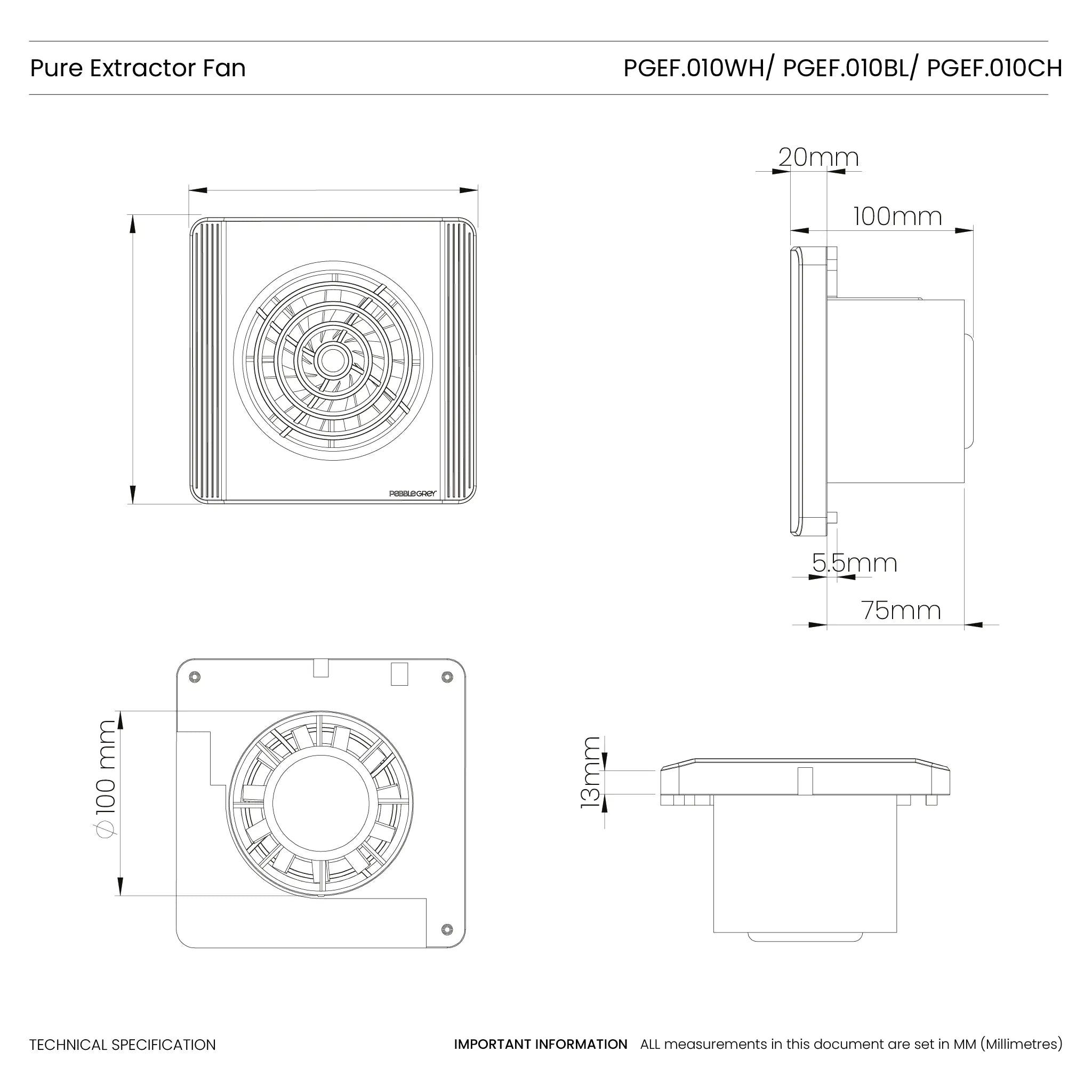 Pure Extractor Fan