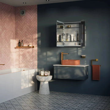 Rowan 650x600mm LED Bathroom Mirror Cabinet
