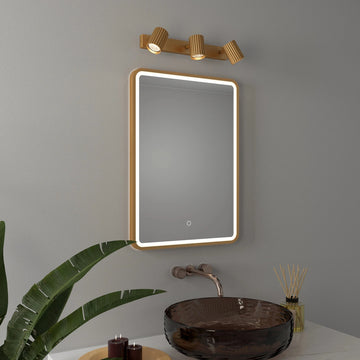 Hila Trio Ceiling Light #colour_brass