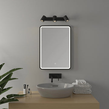 Hila Trio Ceiling Light #colour_black